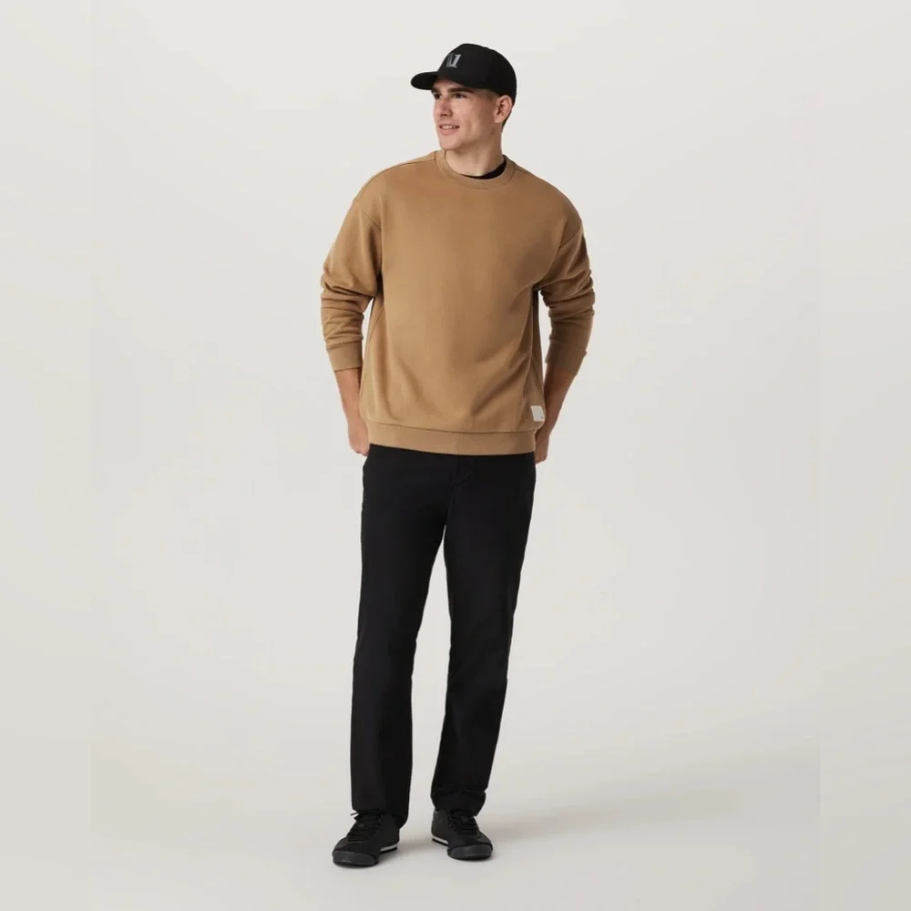 NWT Disturbia Restore Oversized Crew 2.0 in Toffee Size XS